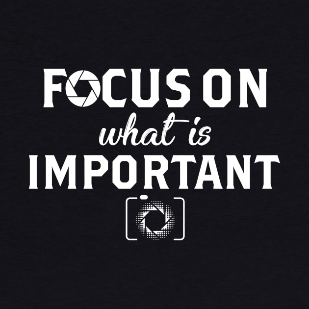 Focus On What Is Important Photography by EduardjoxgJoxgkozlov